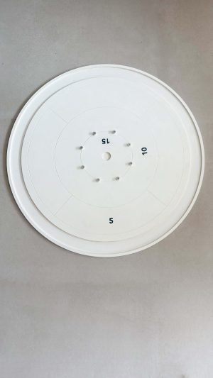 Crokinole Tablero blanco