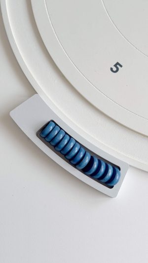 Crokinole bandejas para fichas blanco