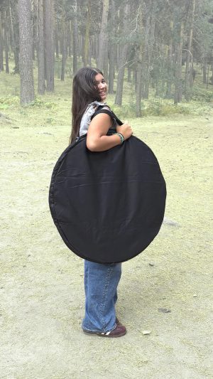 Bolsa Crokinole impermeable y acolchada